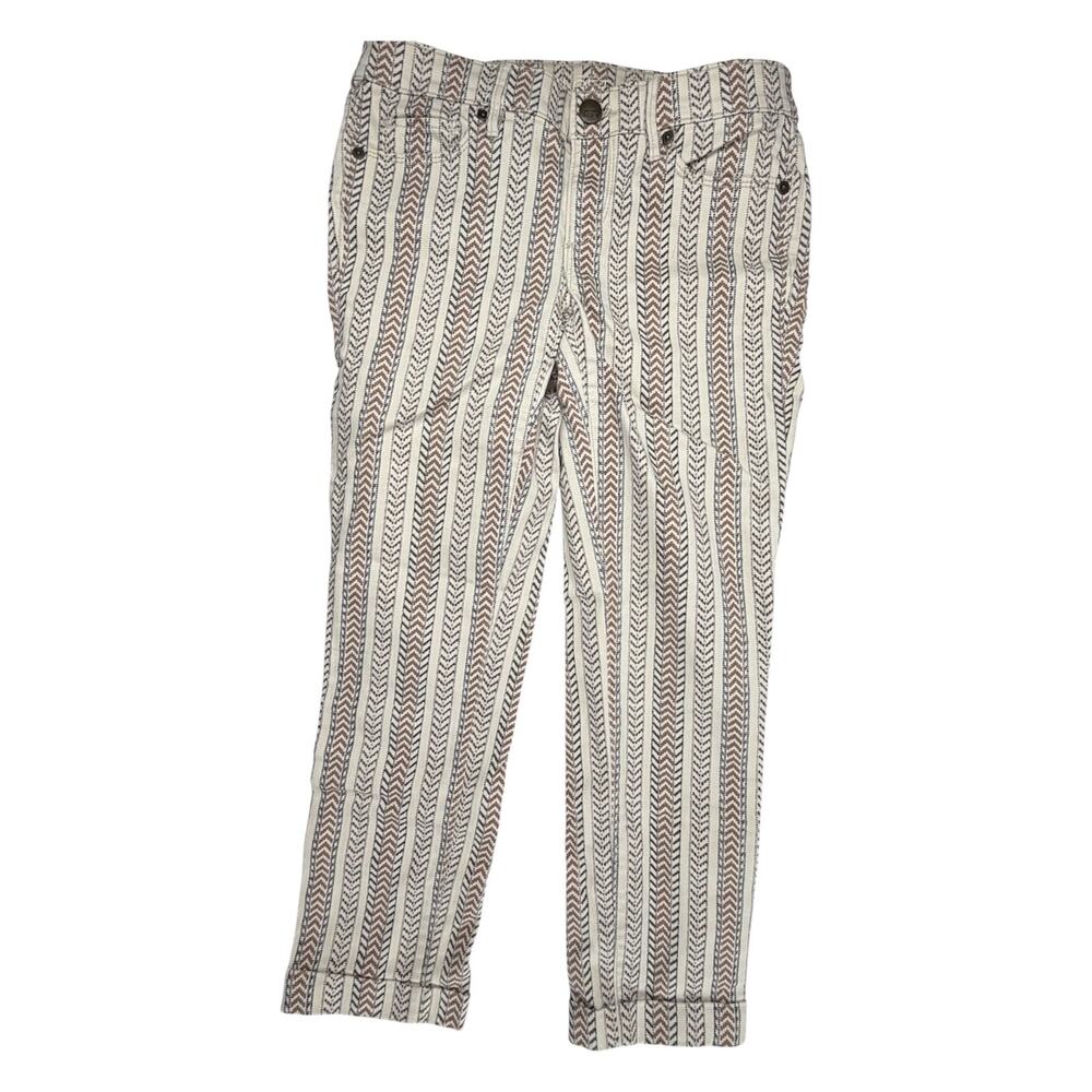 Ann Taylor LOFT Modern Cuffed Crop jeans Size 0